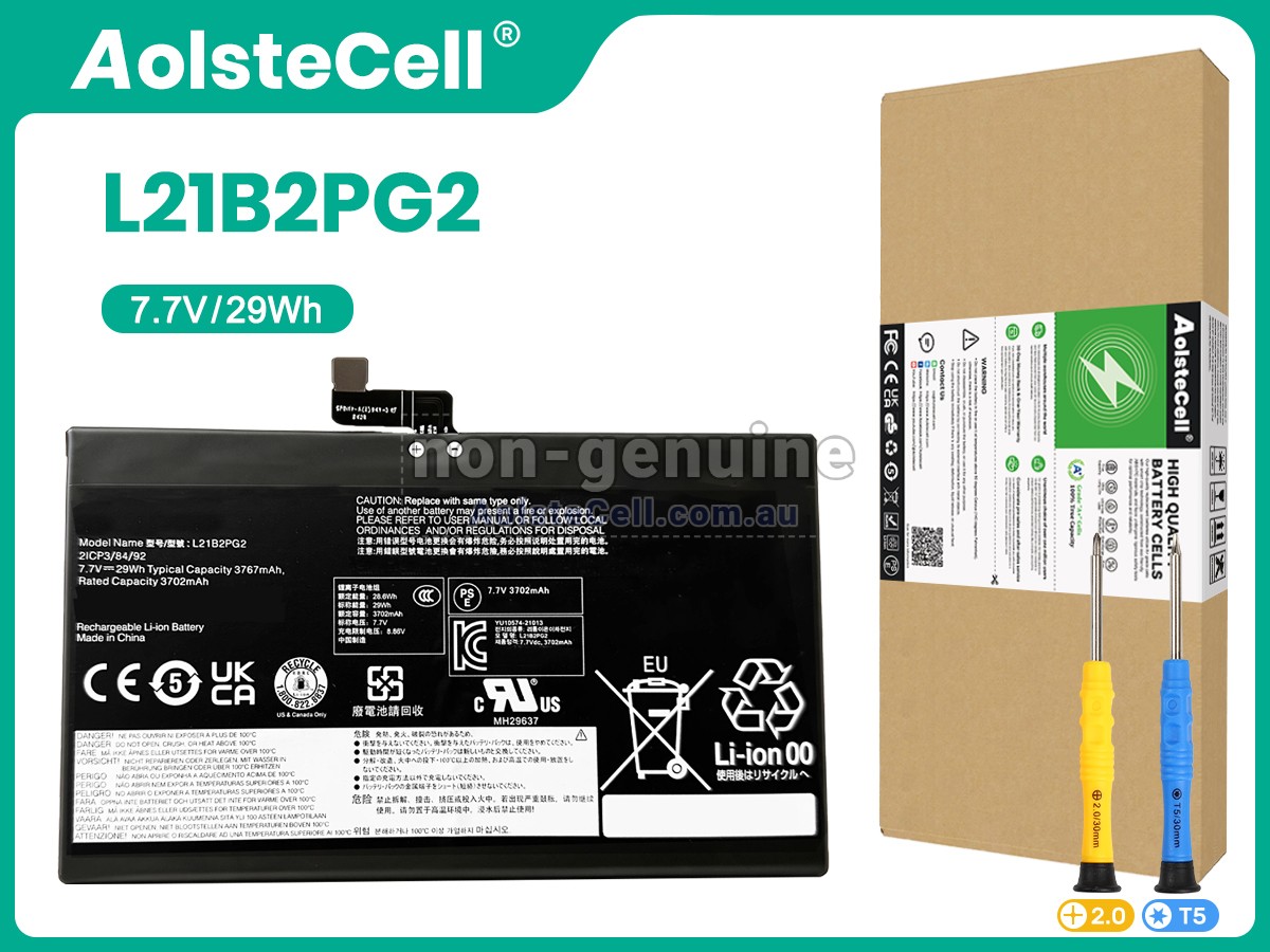 Replacement Lenovo 5B11F38377 battery