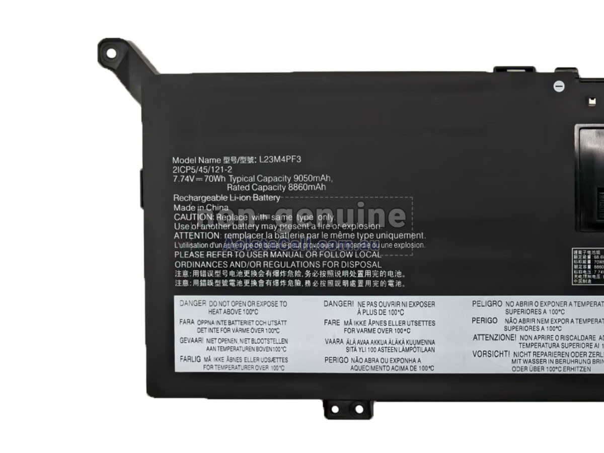 Replacement Lenovo YOGA 7 2-IN-1 14ILL10-83JQ004AHH battery