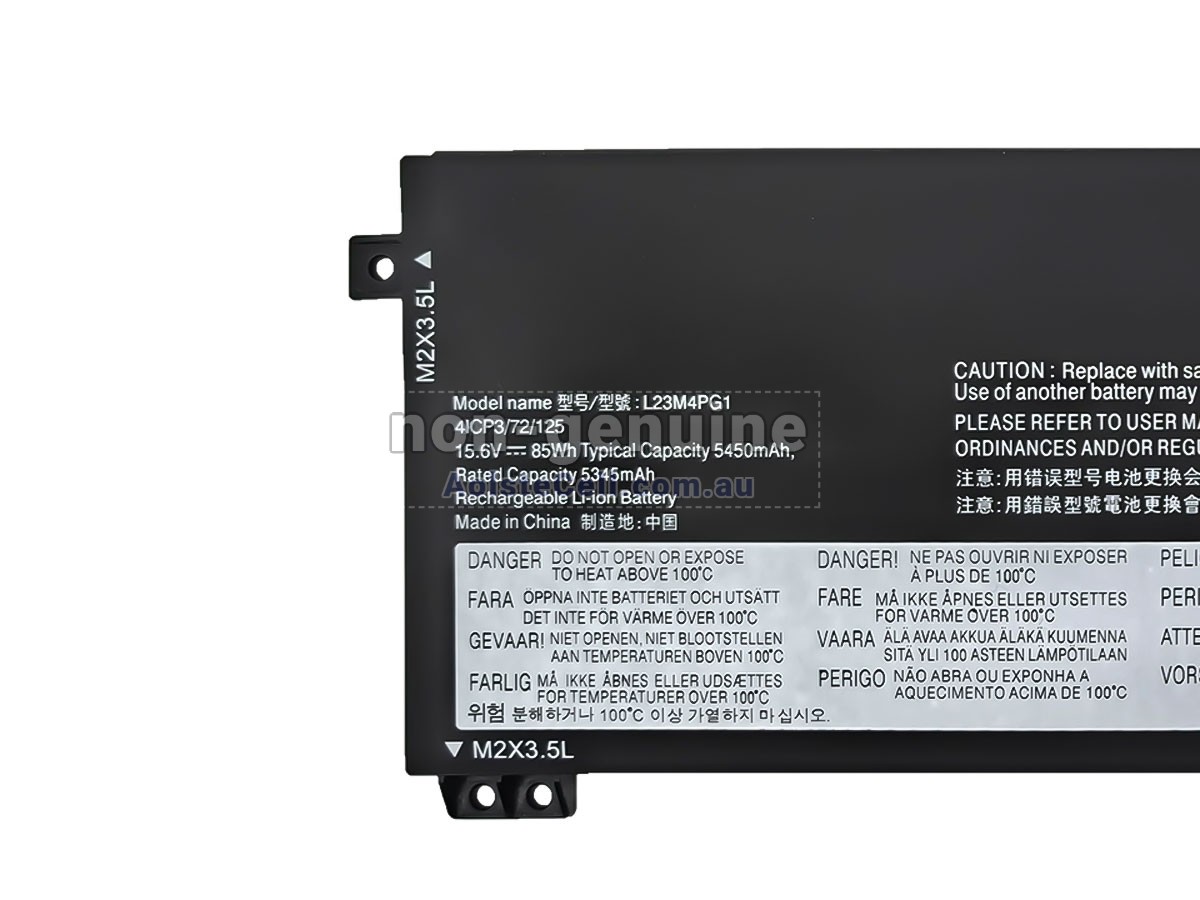 Replacement Lenovo L23D4PG1 battery