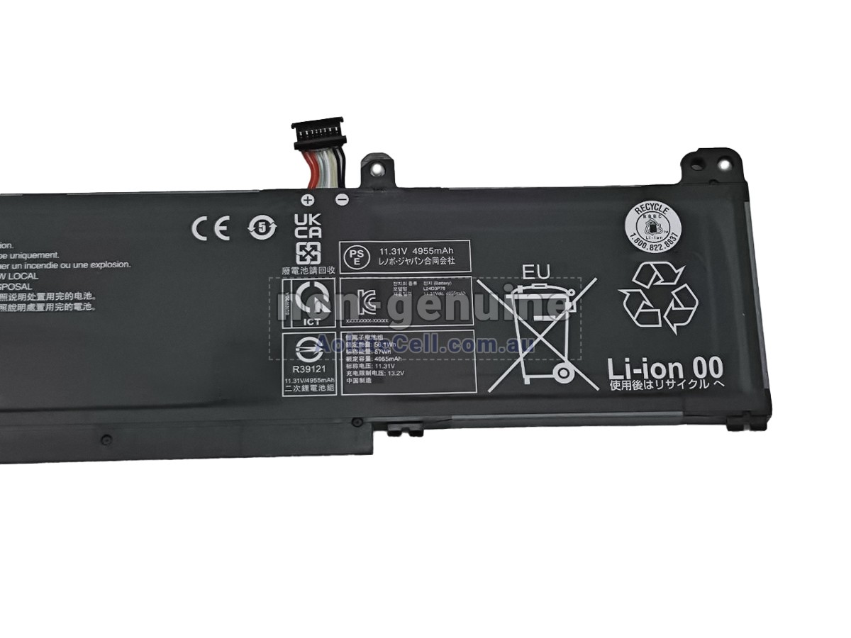 Replacement Lenovo L24D3P78(3ICP6/54/90) battery