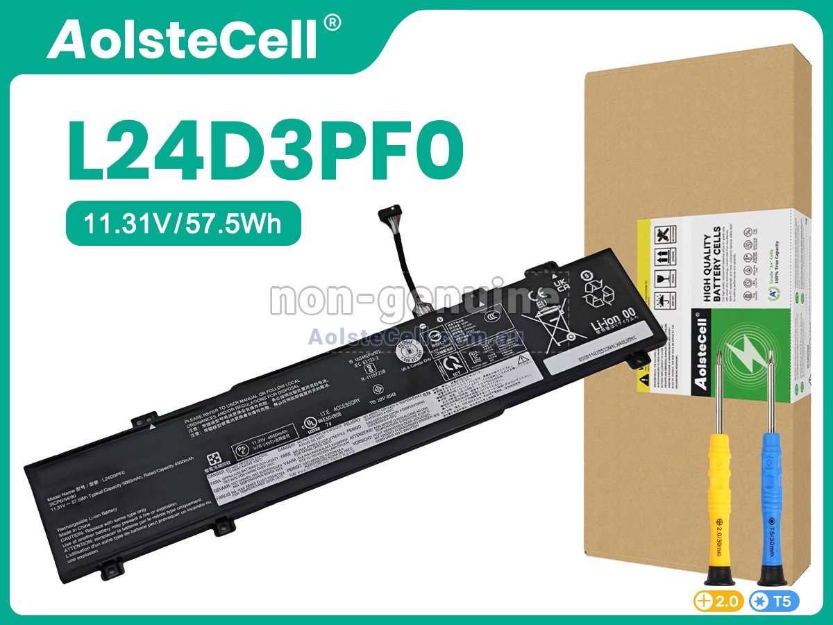 Replacement Lenovo L24B3PF0 battery