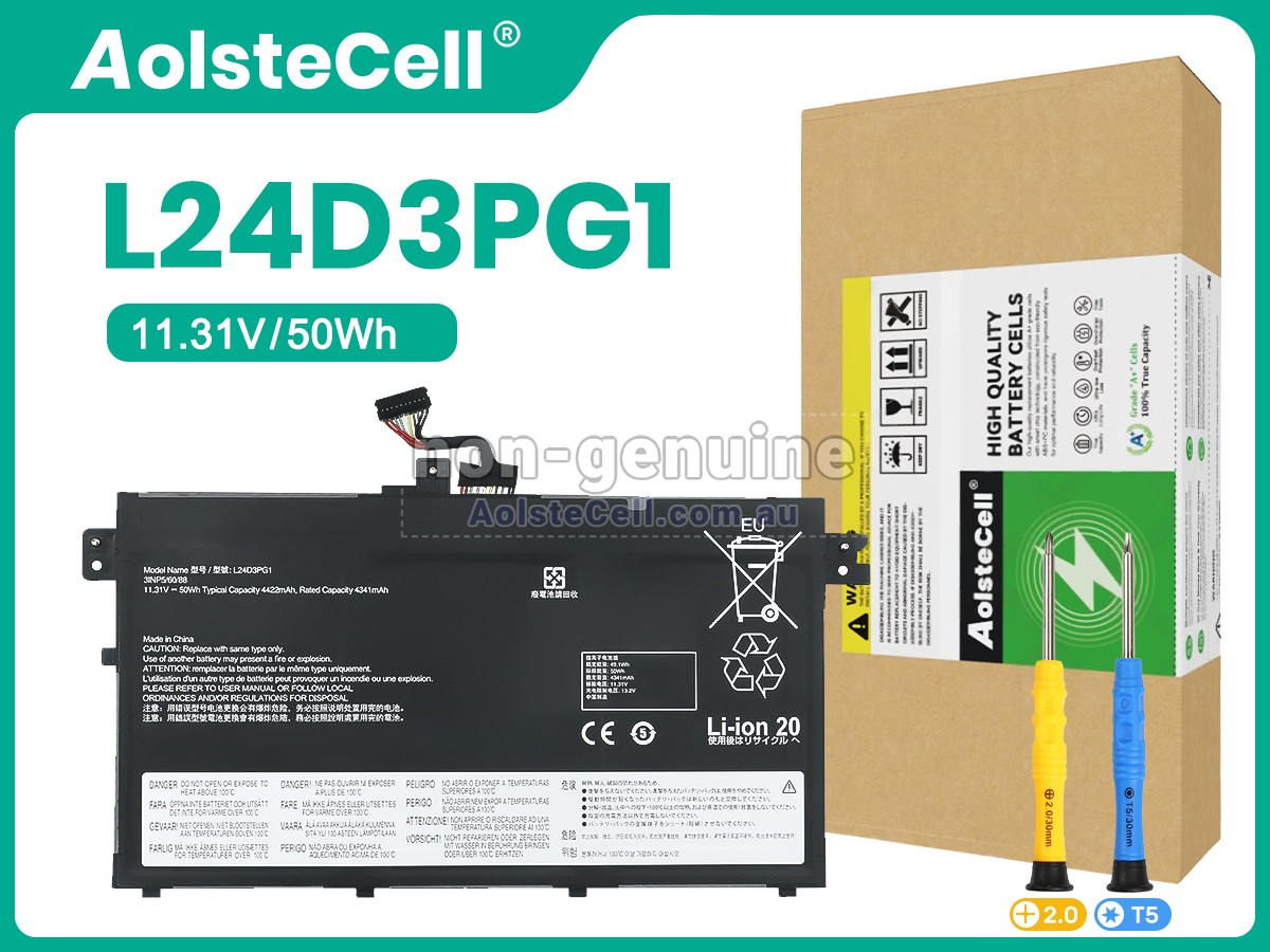Replacement Lenovo L24X3PG1 battery