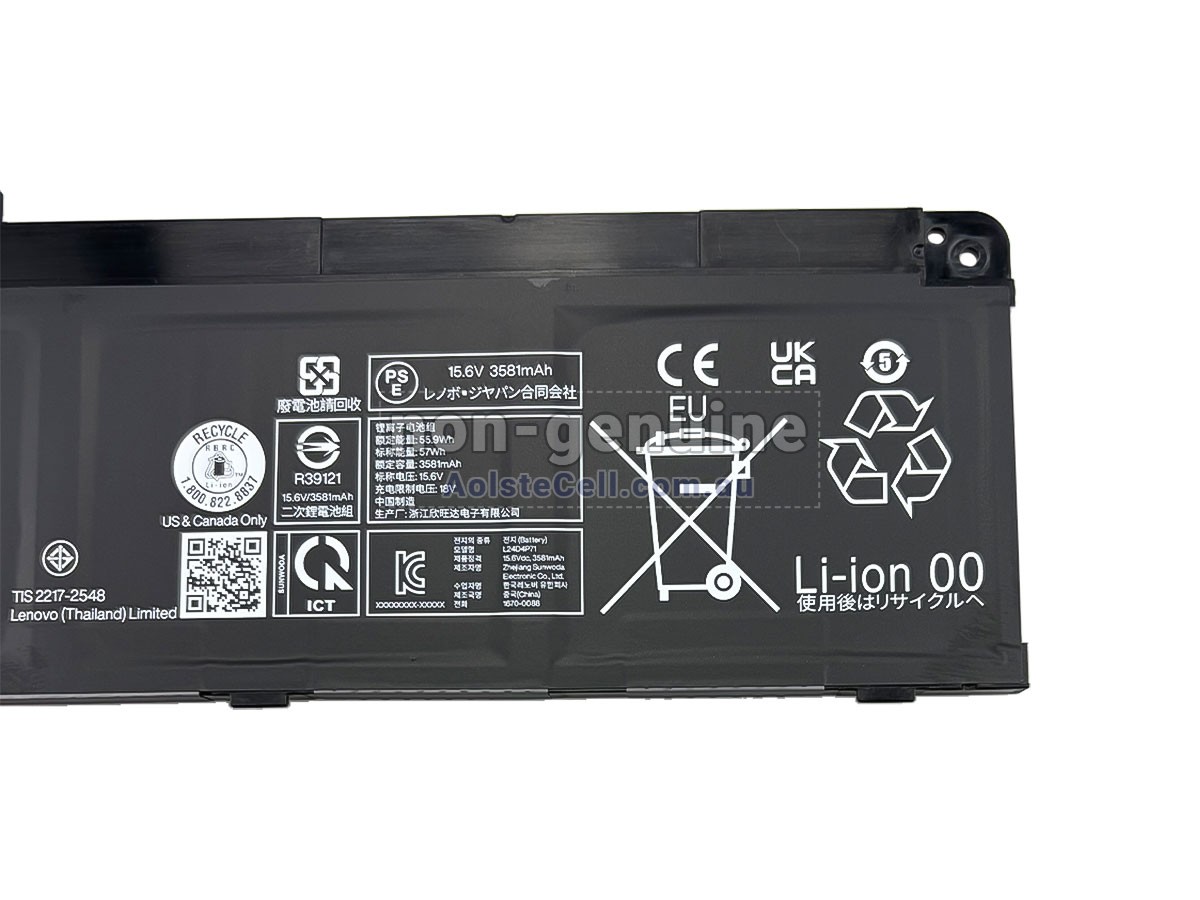 Replacement Lenovo L24N4P70 battery
