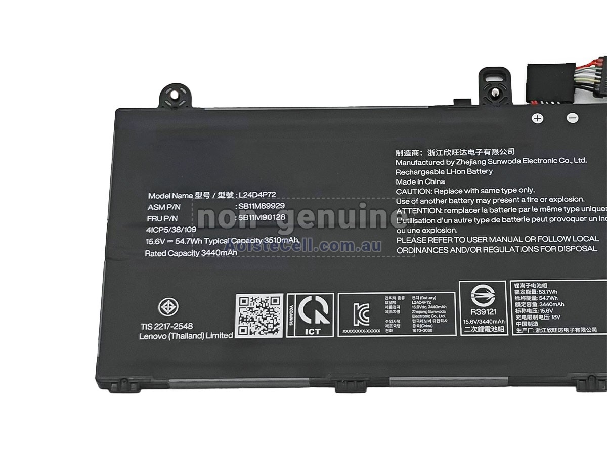 Replacement Lenovo ThinkPad L13 2-IN-1 GEN 6-21RD0010IX battery