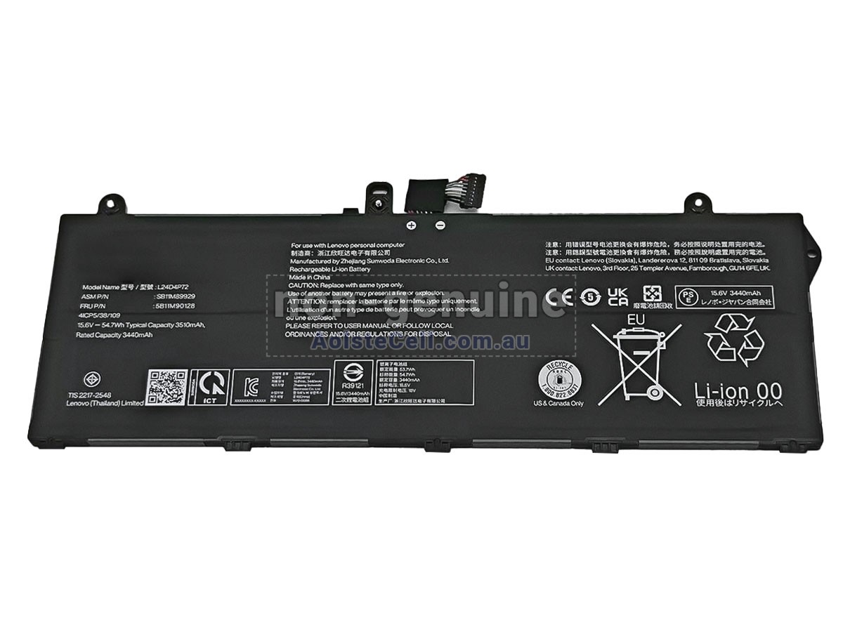 Replacement Lenovo ThinkPad L13 2-IN-1 GEN 6-21RD0010IX battery