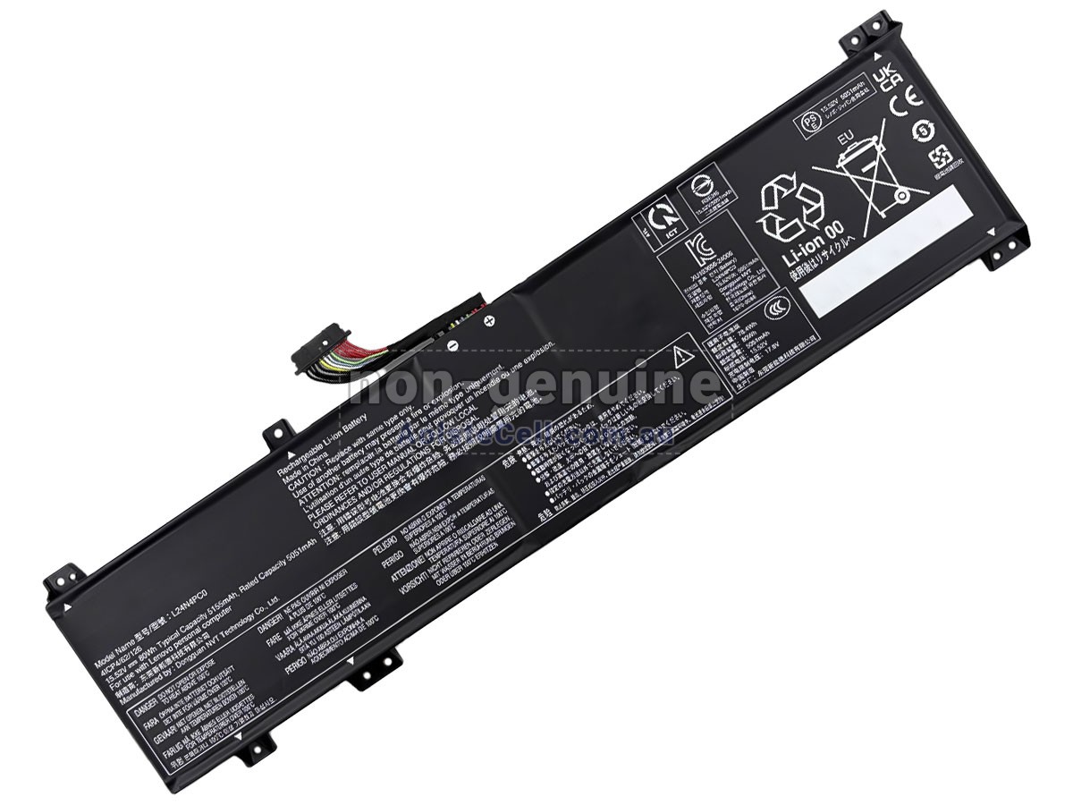 Replacement Lenovo LEGION 5 15IRX10-83LY0079SP battery