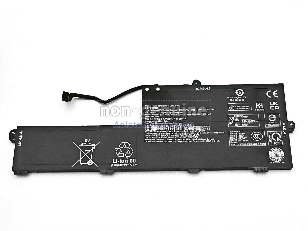 Replacement Lenovo L24X3PG3 battery