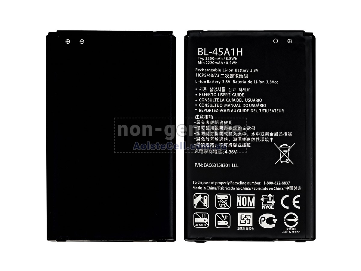 Replacement LG BL-45A1H battery