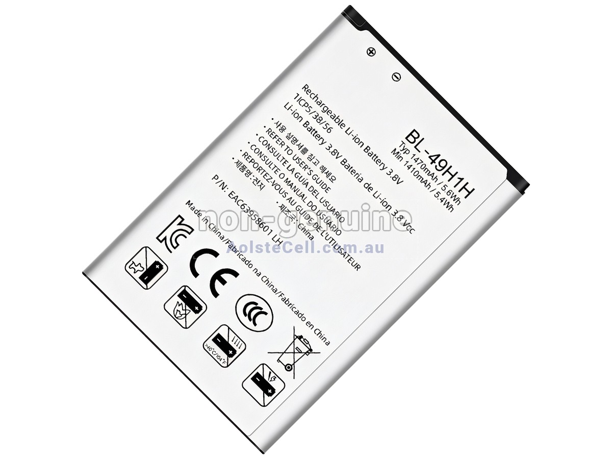 Replacement LG BL-49H1H battery