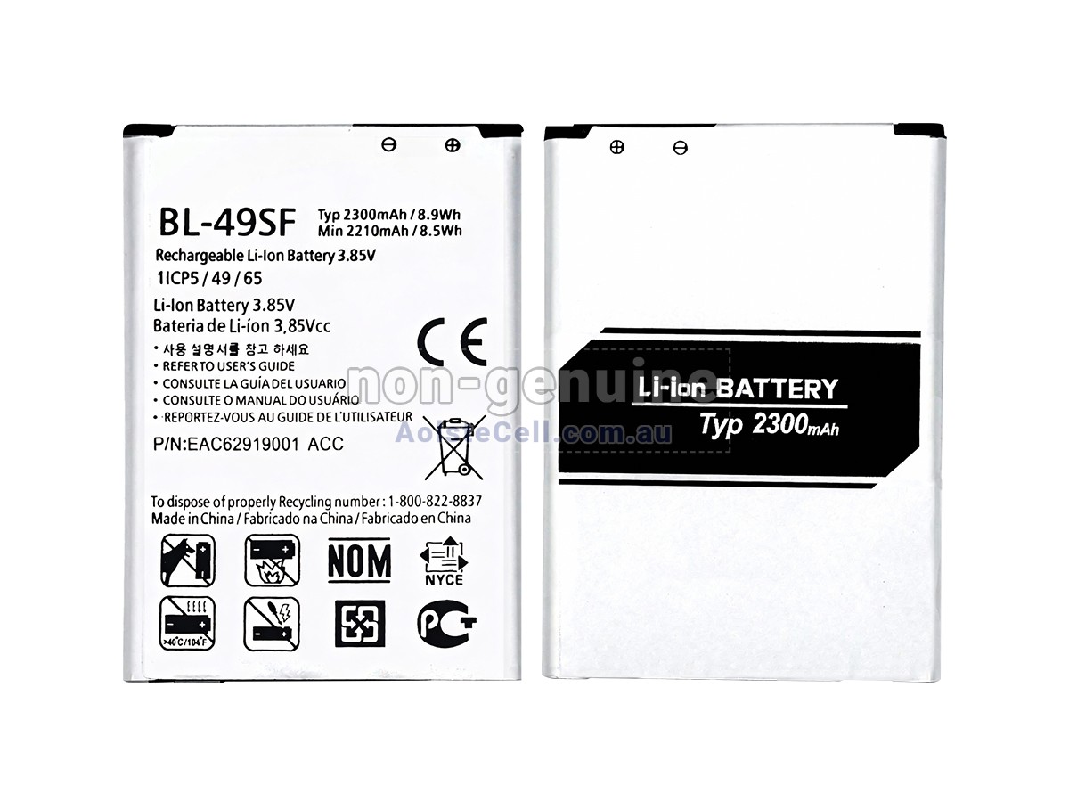 Replacement LG BL-49SF battery
