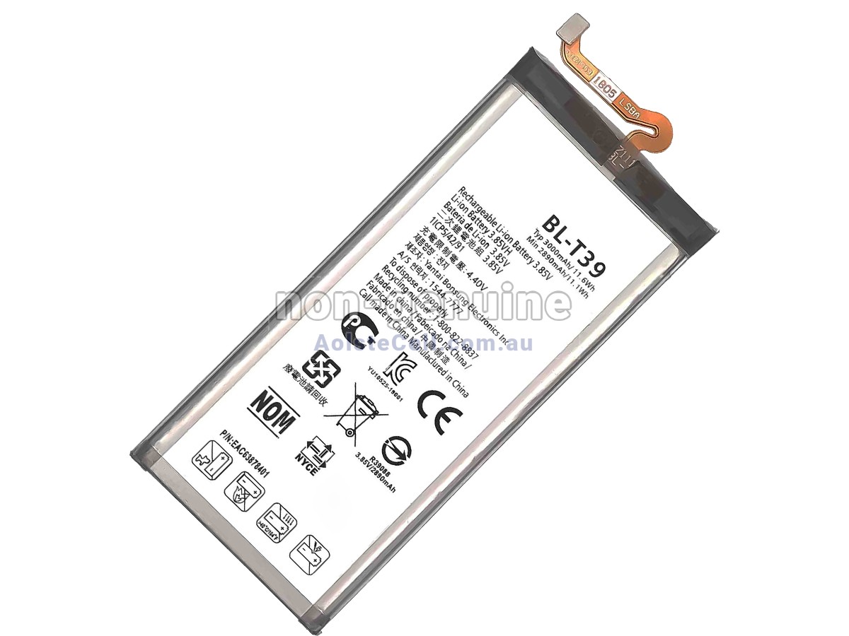 Replacement LG LMQ610 battery