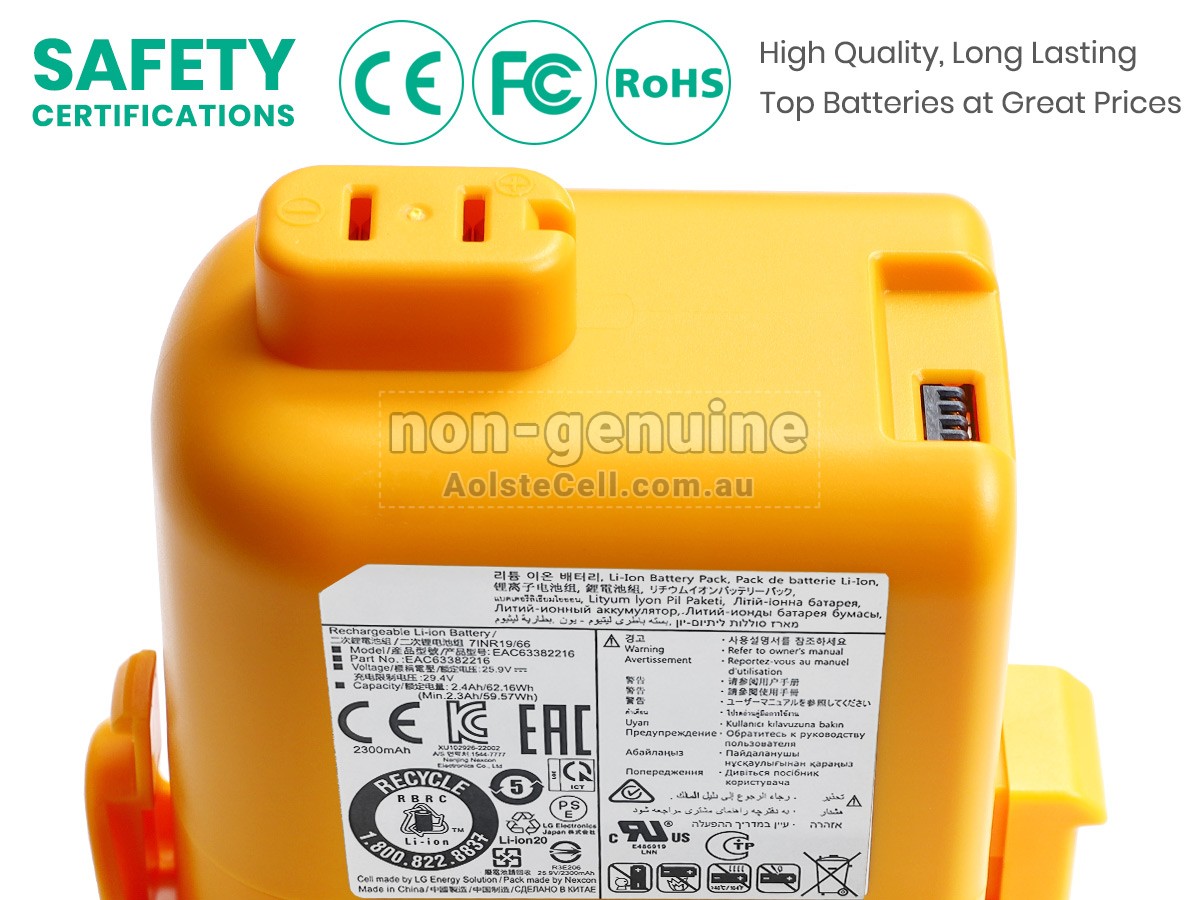 Replacement LG A9S LCD 2023 battery