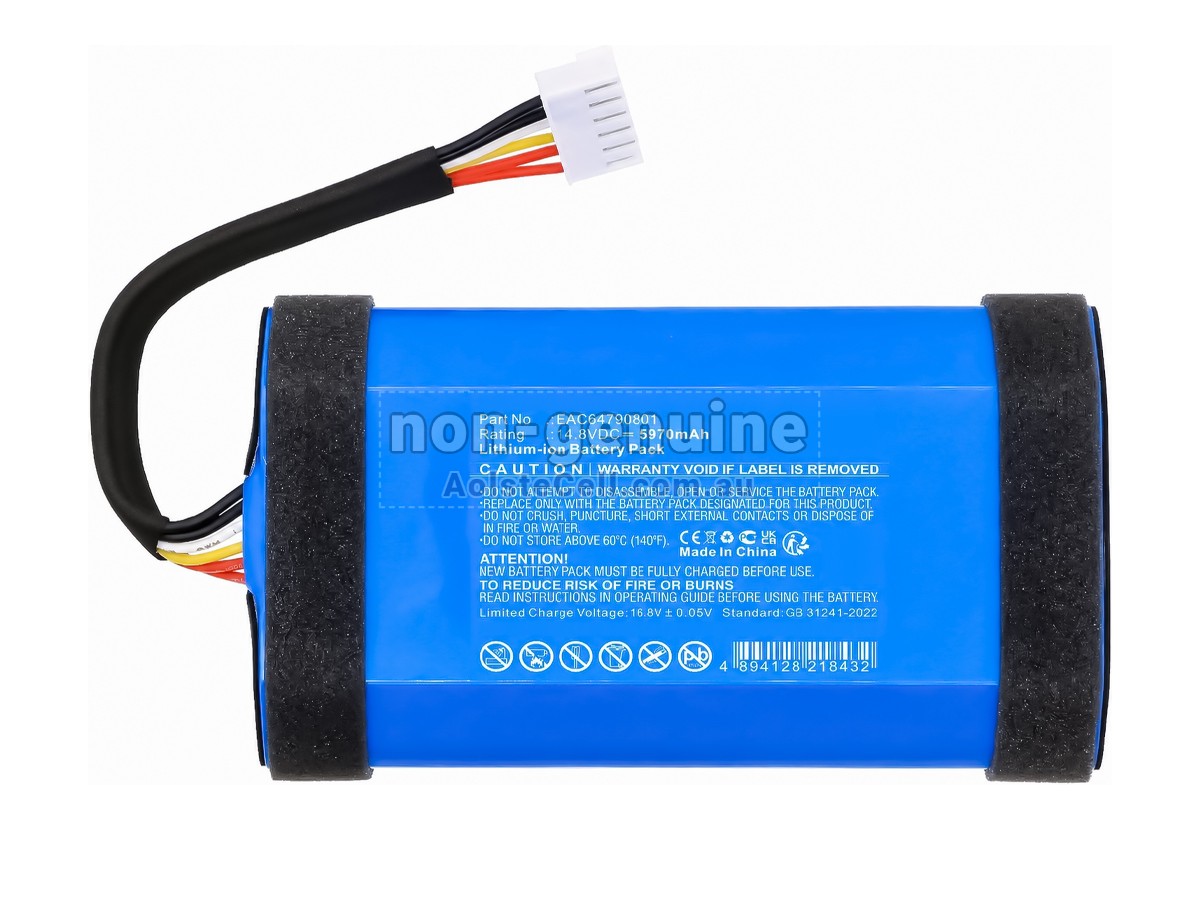 Replacement LG EAC64790801 battery