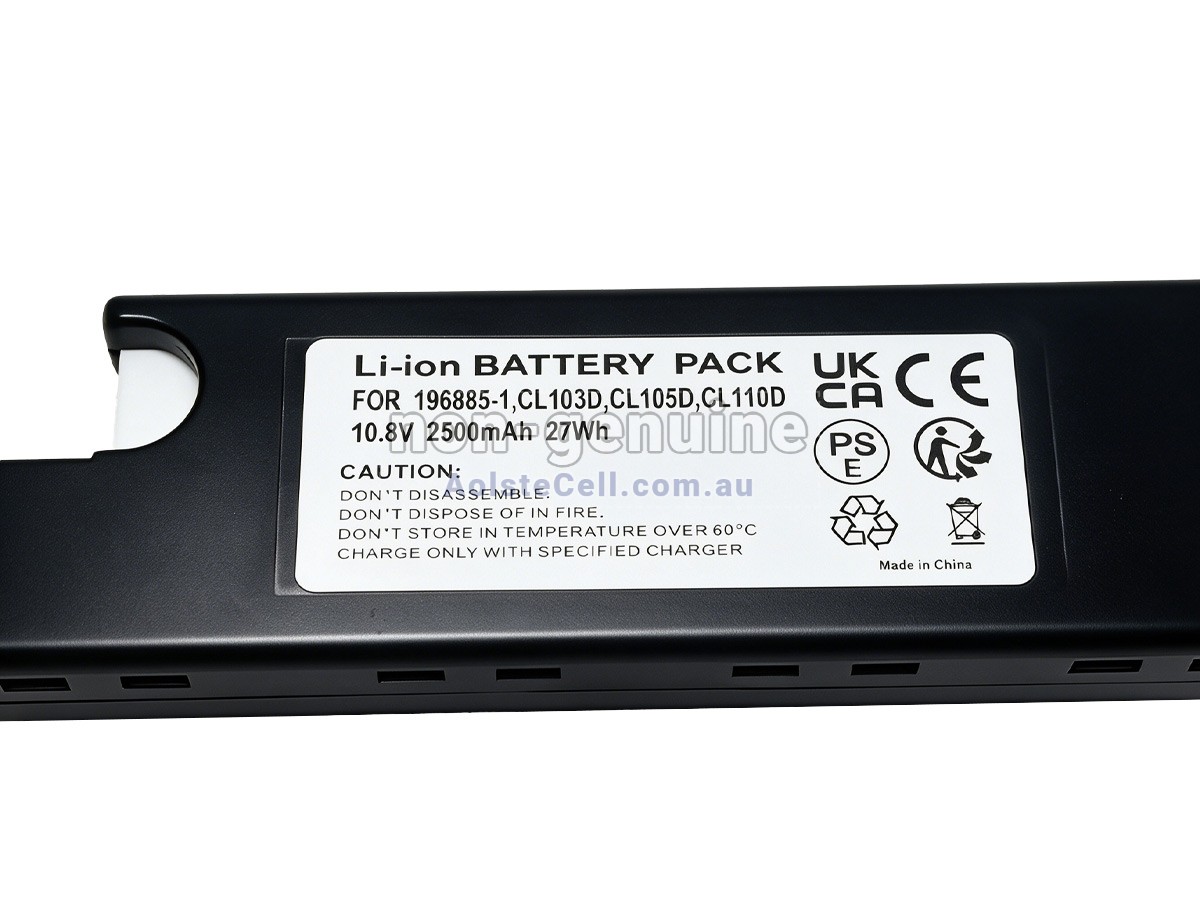 Replacement Makita CL103D battery