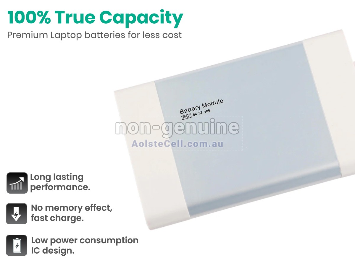Replacement Maquet 6487180 battery