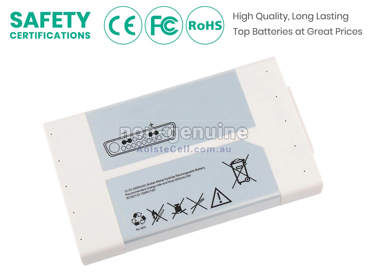 Replacement Maquet 6487180 battery