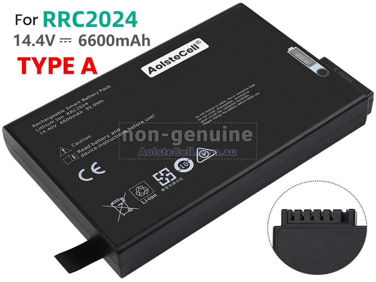 Replacement Maquet RRC2024 battery