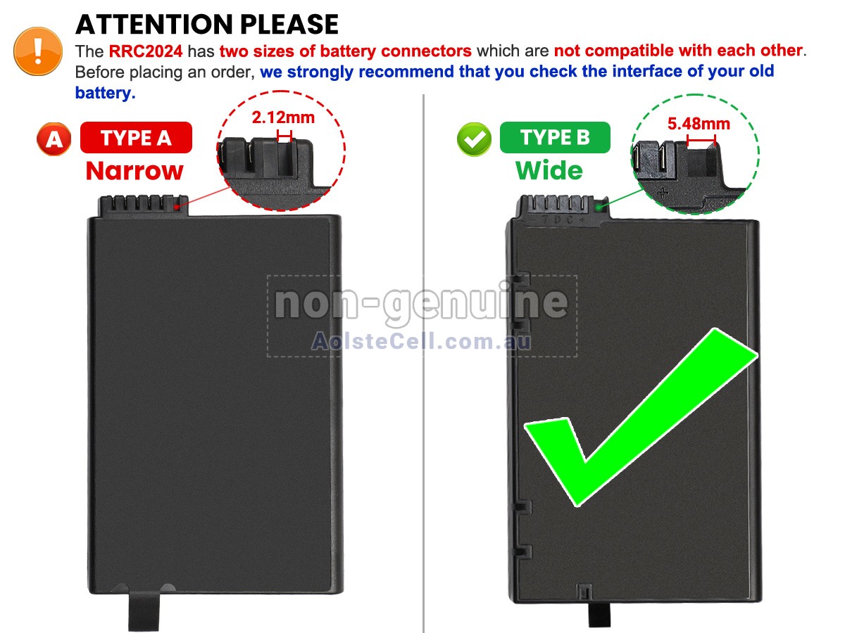 Replacement Maquet RRC2024 battery