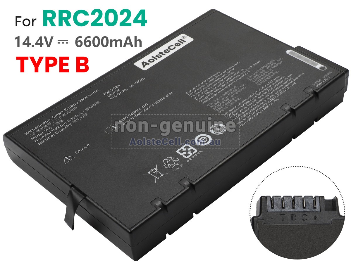 Replacement Maquet RRC2024 battery