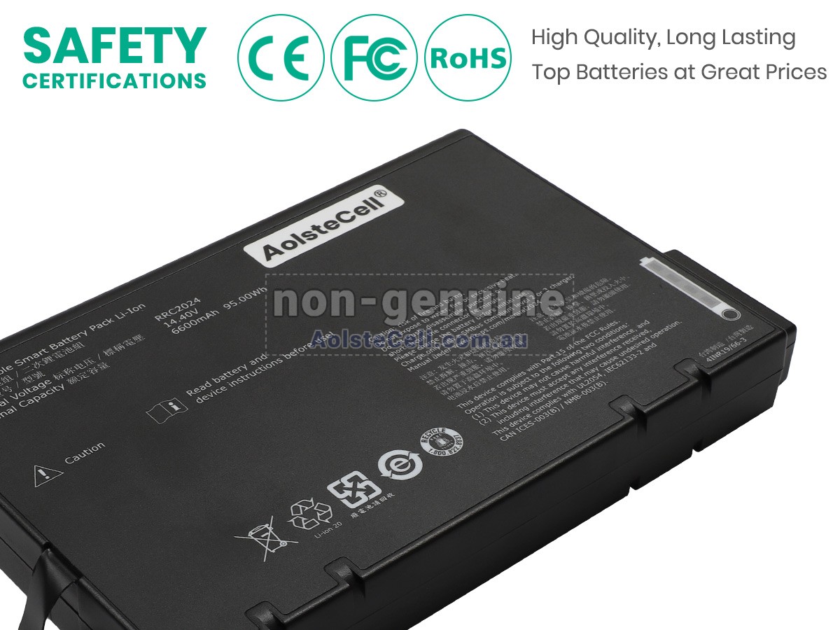 Replacement Maquet RRC2024 battery