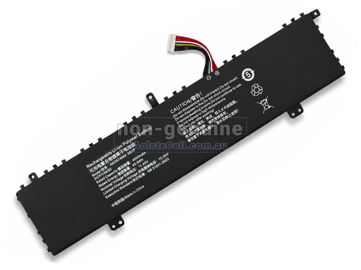 Replacement Mechrevo AEC674882-3S1P battery