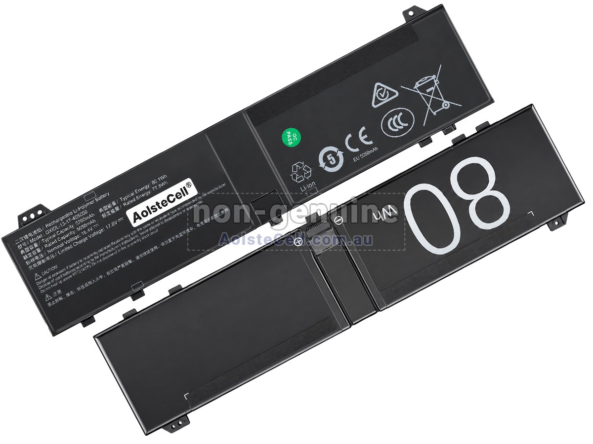 Replacement Mechrevo YAOSHI 16PRO battery