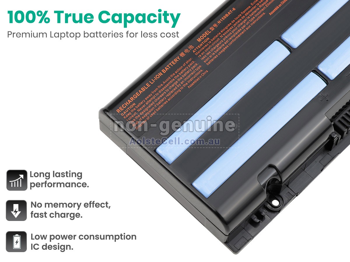 Replacement Medion ERAZER X6601 battery