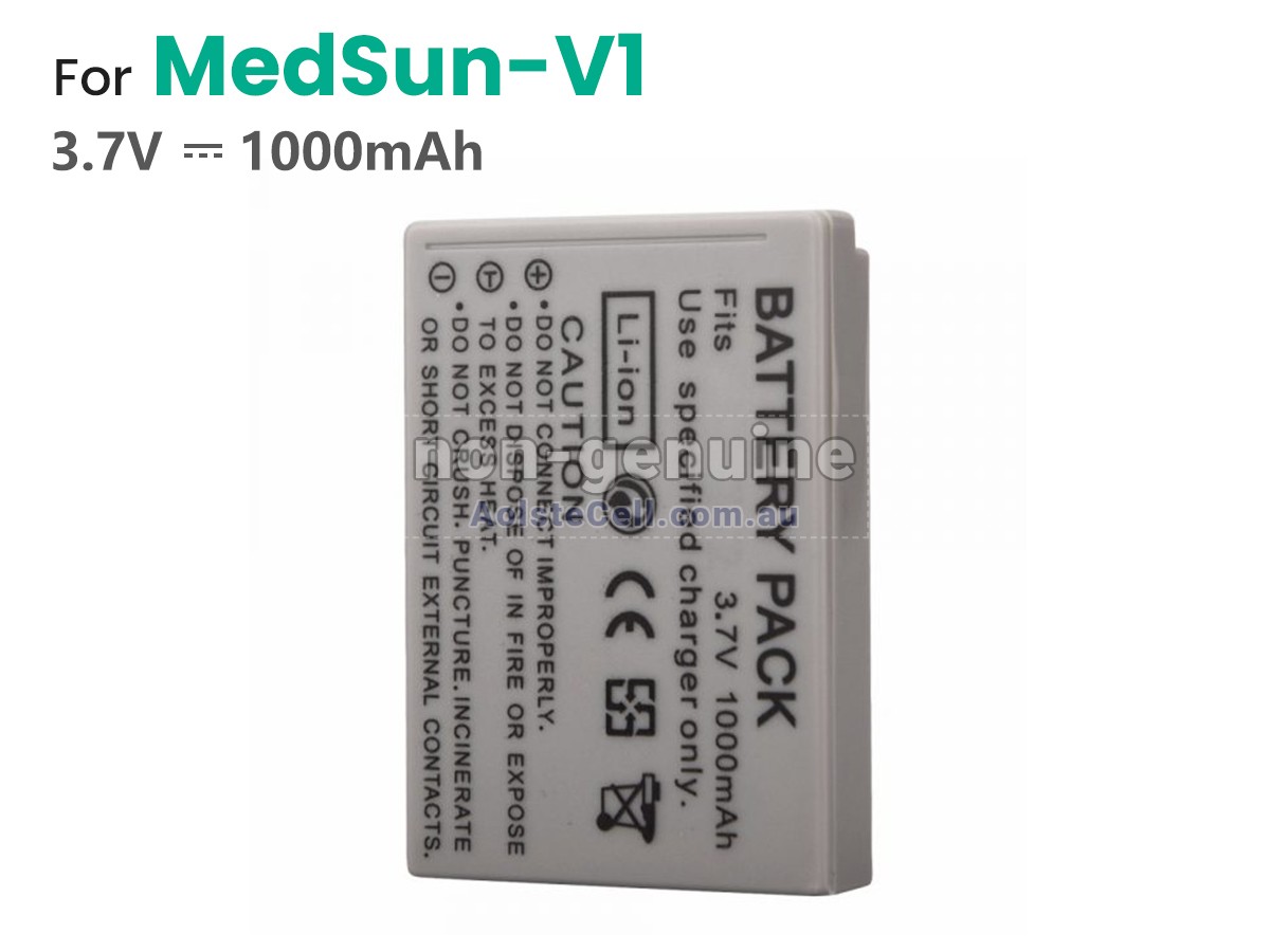 Replacement MEDSUN MEDSUN-V1 battery