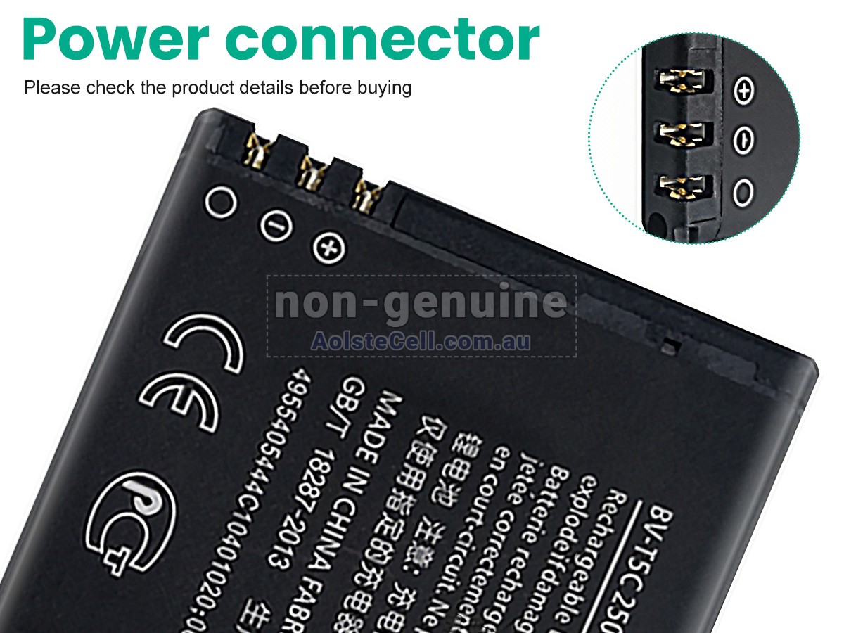 Replacement Microsoft LUMIA 640 RM-1072 battery