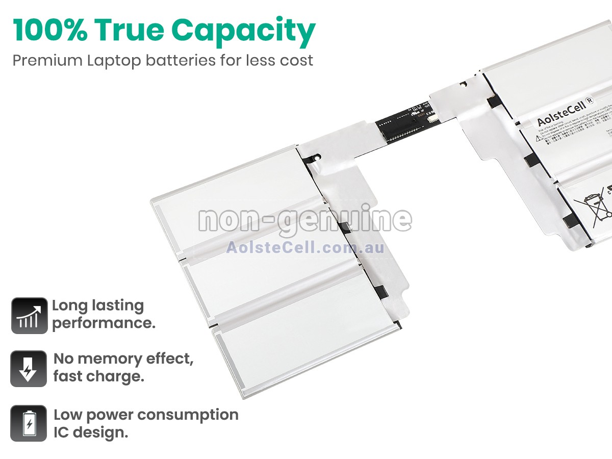 Replacement Microsoft Surface BOOK2 KEYBOARD battery