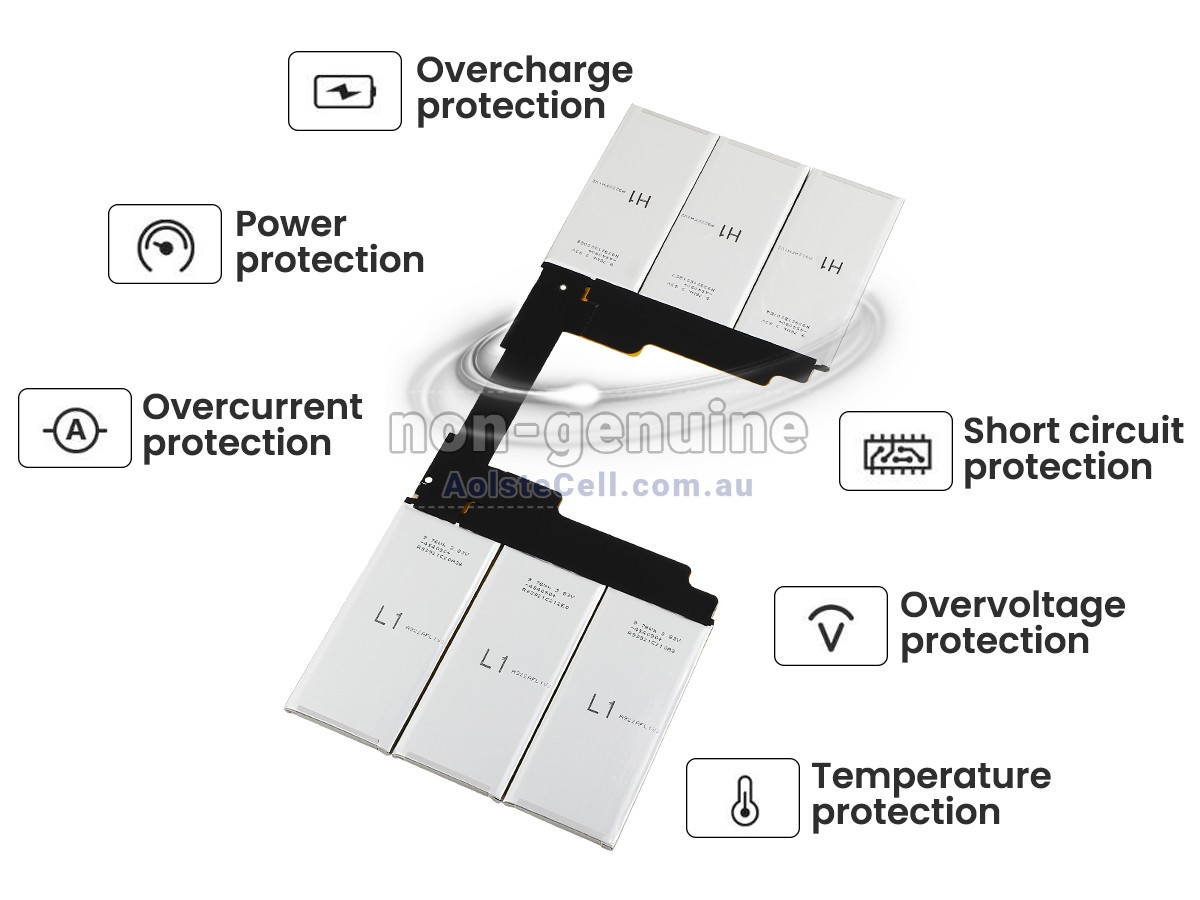 Replacement Microsoft Surface BOOK2 KEYBOARD battery