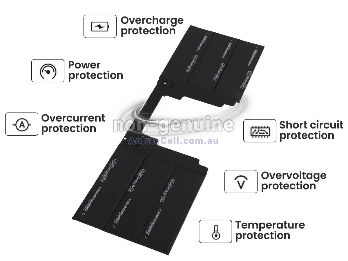 Replacement Microsoft Surface BOOK2 KEYBOARD battery