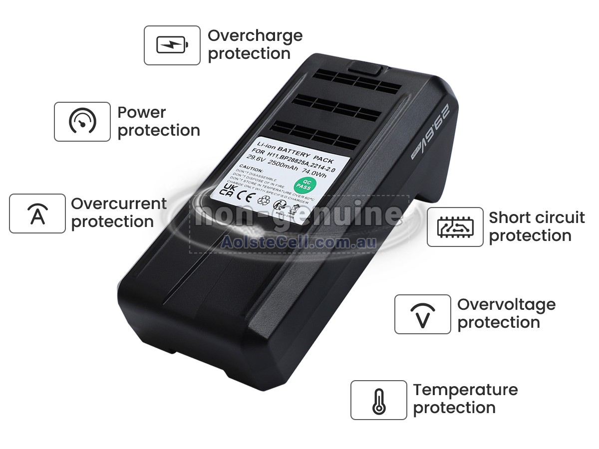 Replacement Midea P7 battery