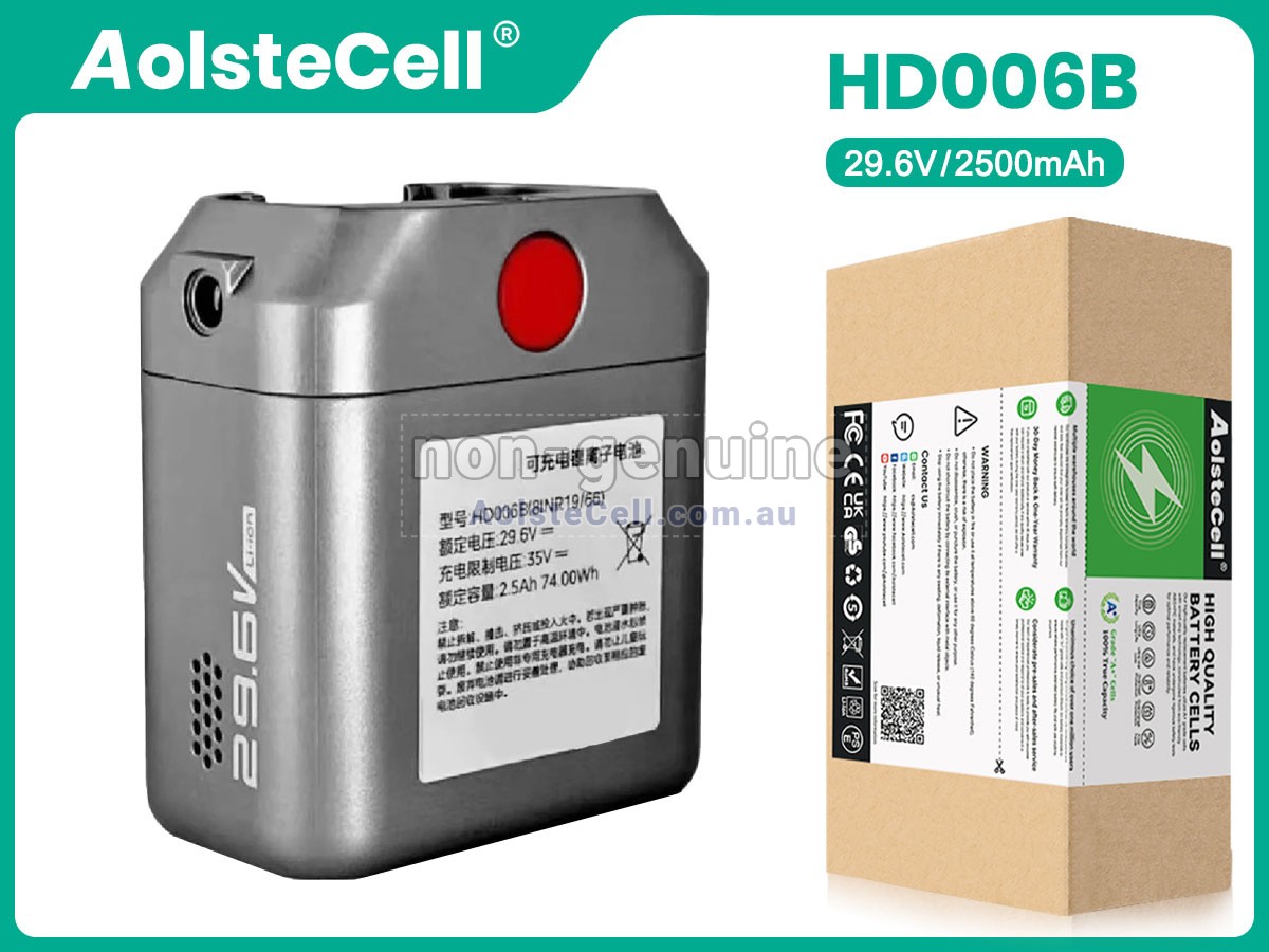 Replacement Midea HD006B(8INR19/66) battery