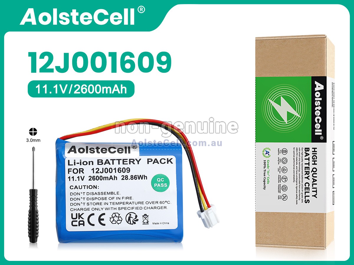 Replacement Moneual 12J001609 battery