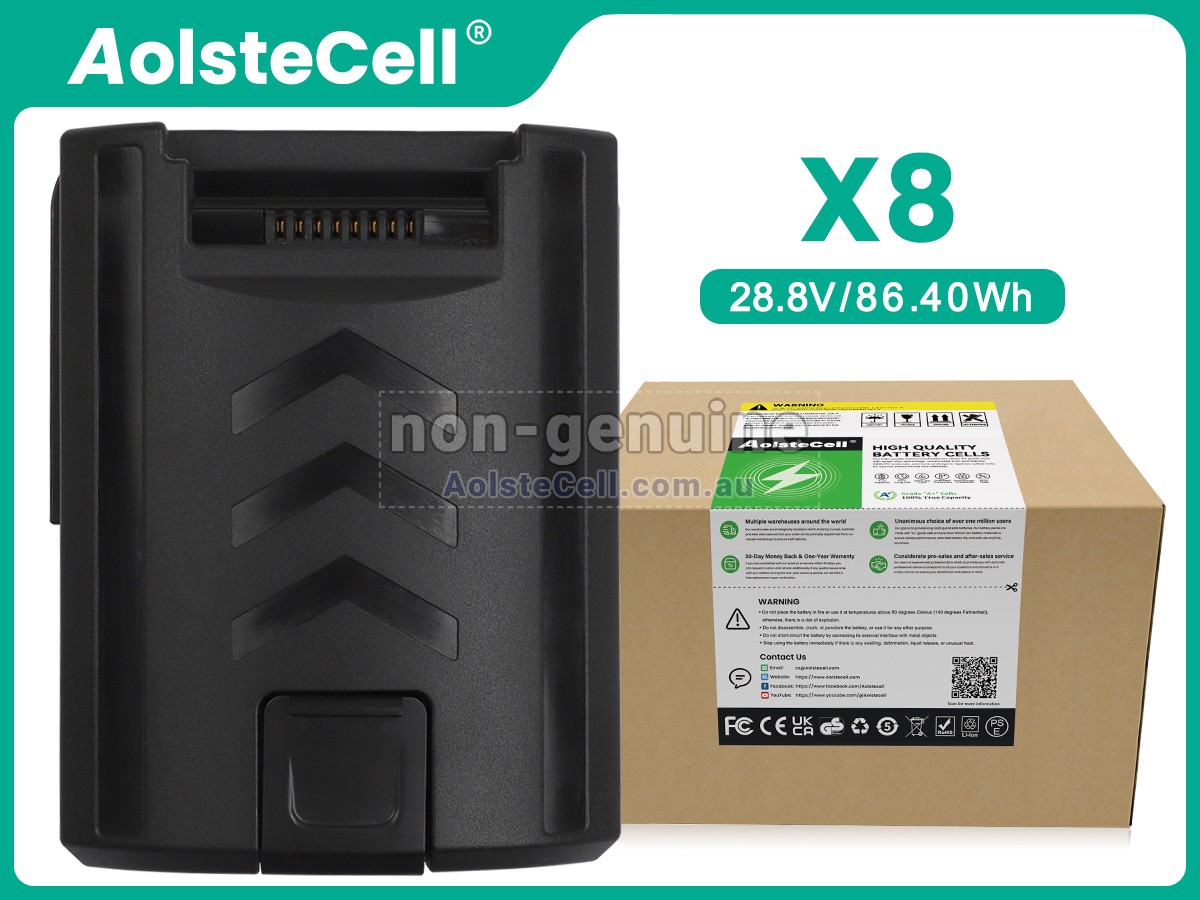 Replacement Moosoo X8 battery