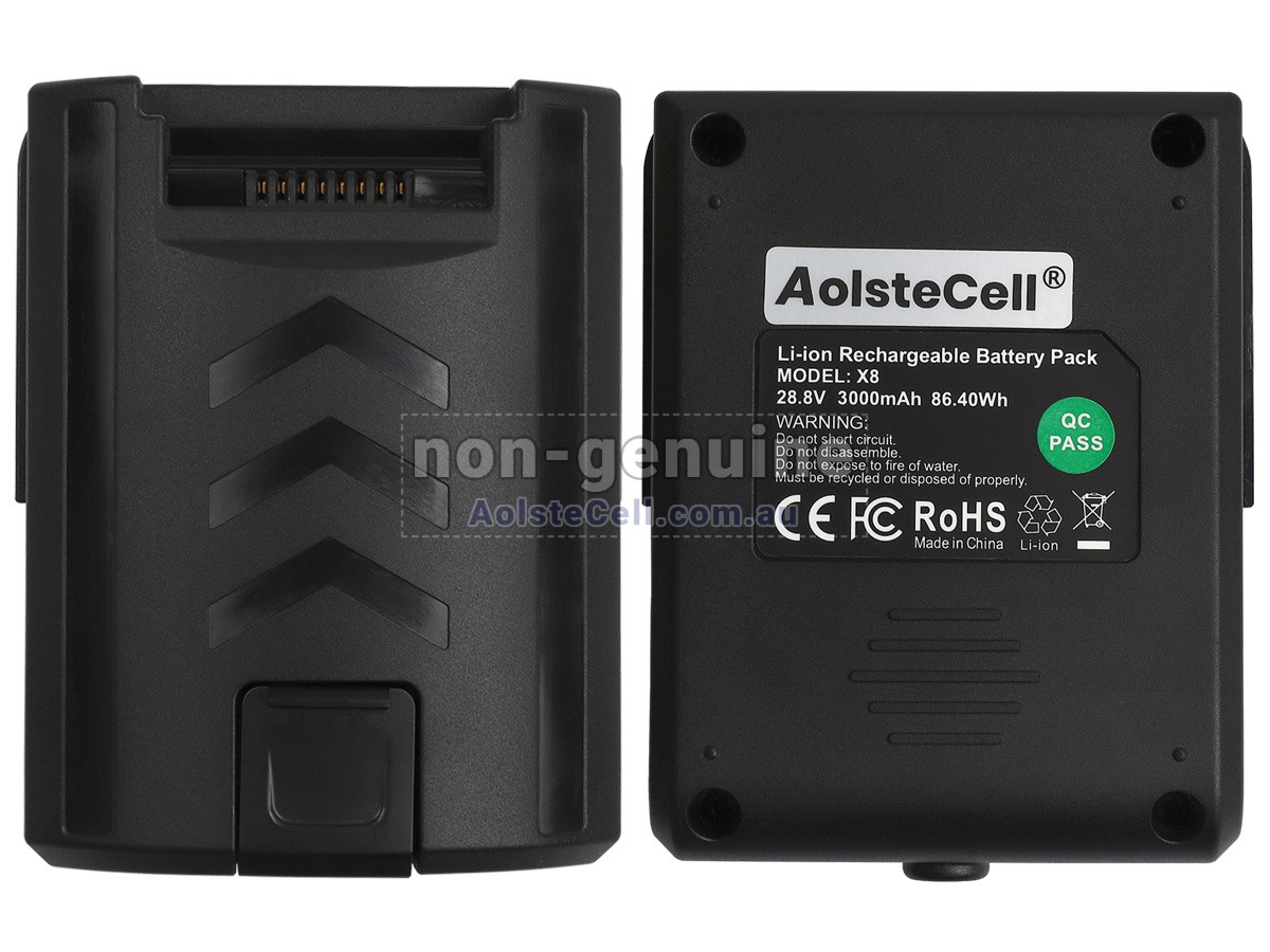 Replacement Moosoo X8 battery