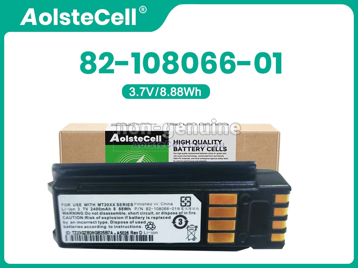 Replacement Motorola 82-108066-01 battery