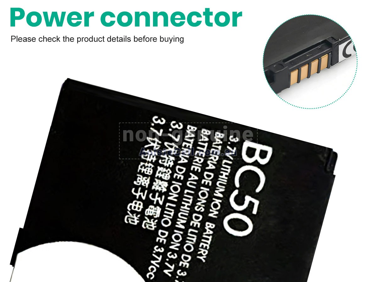 Replacement Motorola A1600 battery