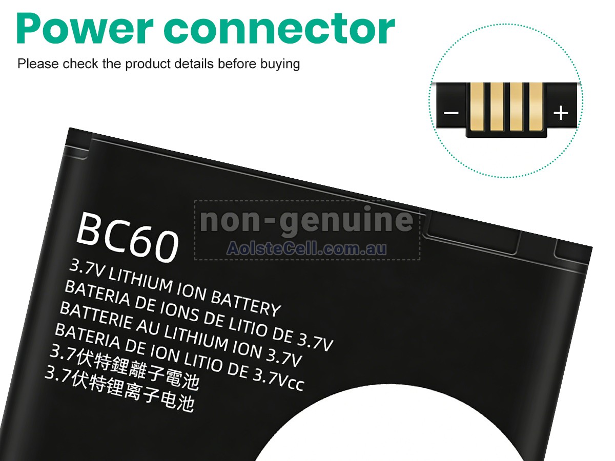 Replacement Motorola A1600 battery