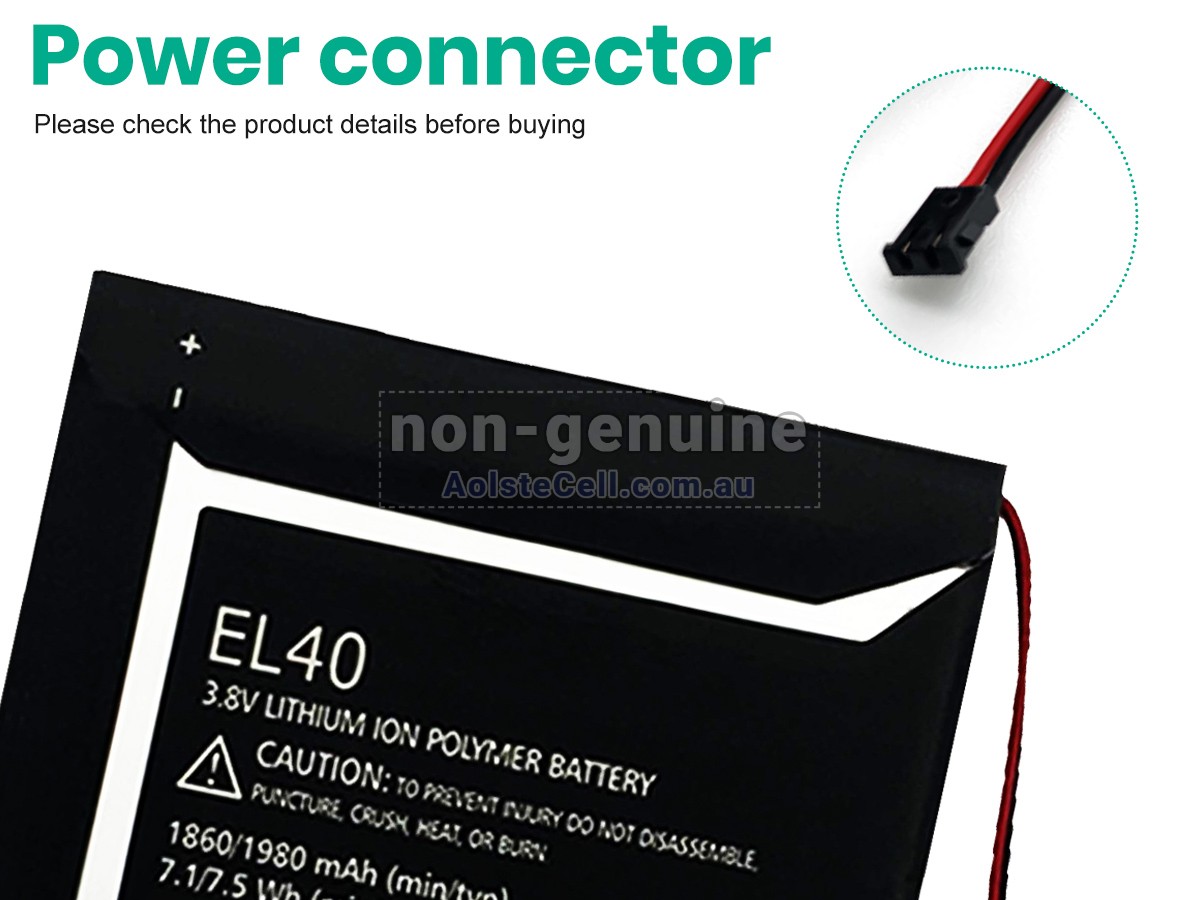 Replacement Motorola XT1012 battery