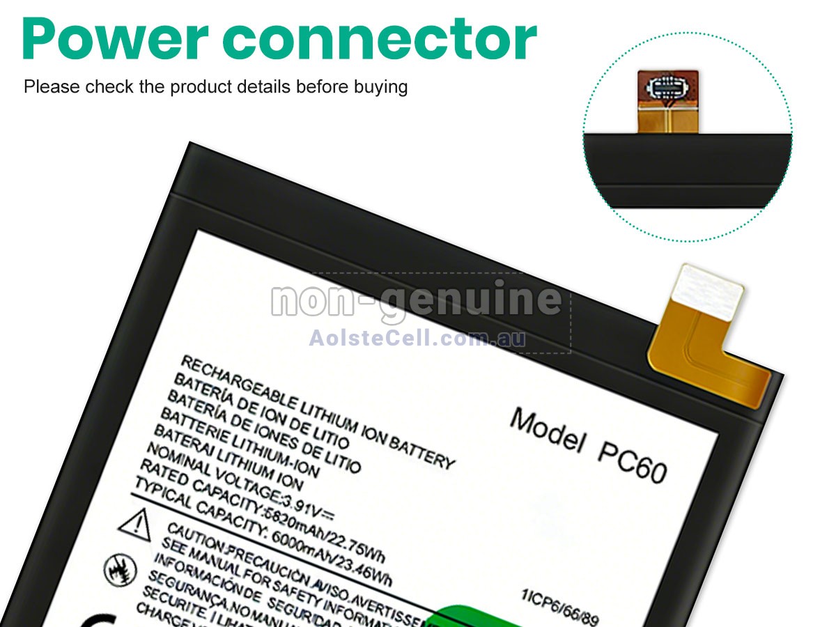 Replacement Motorola G24 POWER battery
