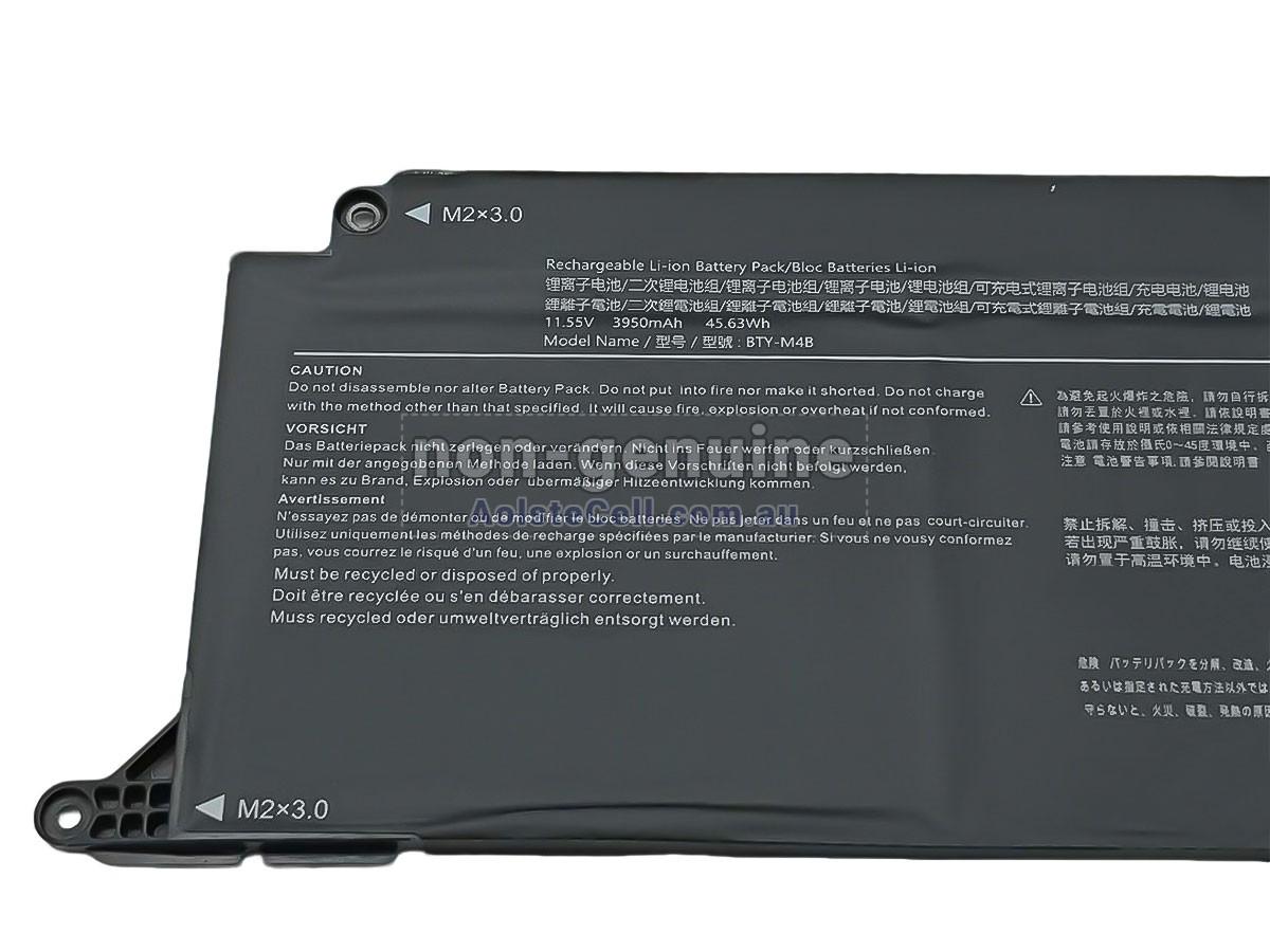 Replacement MSI BTY-M4B battery