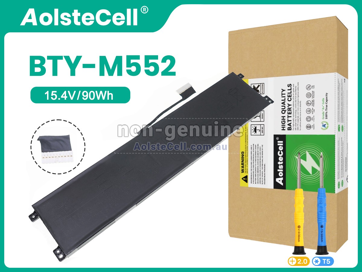 Replacement MSI PRESTIGE 14 AI EVO C1MG-037PT battery