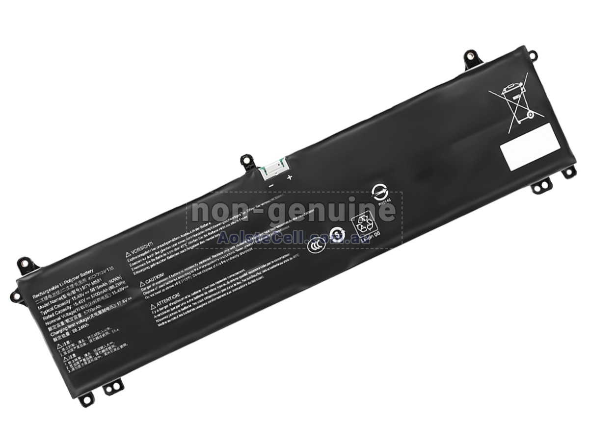 Replacement MSI MODERN 15 F13MG MS15Q1 battery