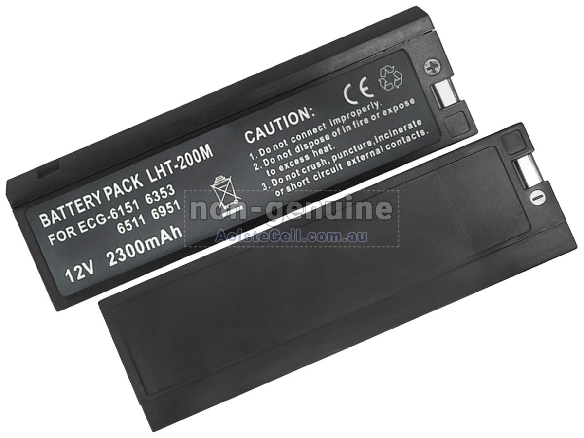Replacement Nihon Kohden ECG-6151 battery