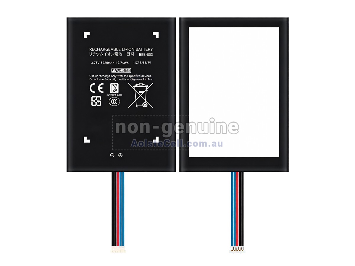 Replacement Nintendo BEE-003 battery
