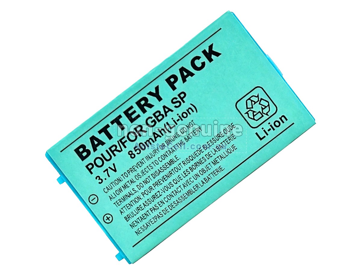 Replacement Nintendo GAMEBOY ADVANCE SP battery