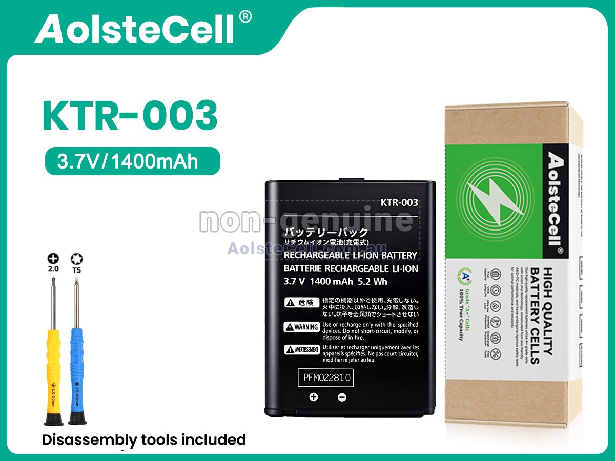 Replacement Nintendo KTR-003 battery