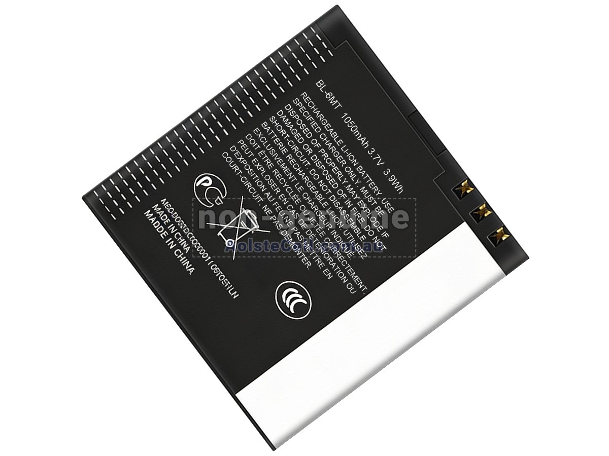 Replacement Nokia BL-6MT battery